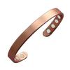 Pure Copper Bracelet for Men and Women Bangle 16.51 Cm 8 Magnets for Effective Joint Pain Relief, Arthritis, RSI, Carpal Tunnel