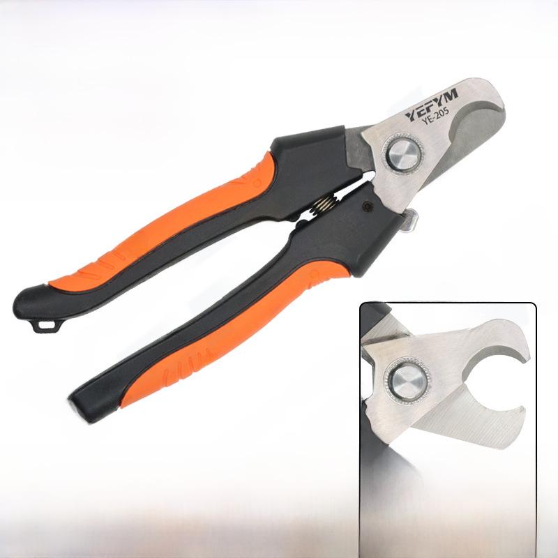 7-дюймовые кусачки и стриппер для электропроводки, ножницы для кабеля и плоскогубцы YE-205A