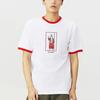 Vans T Shirts Unisex White Crew Neck Moderate Straight Fit VN0A4VKNZ4Q