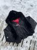 EME Yisheng Yi Faux Fur Balaclava & American Retro MA1 Air Force Jacket Winter Coat