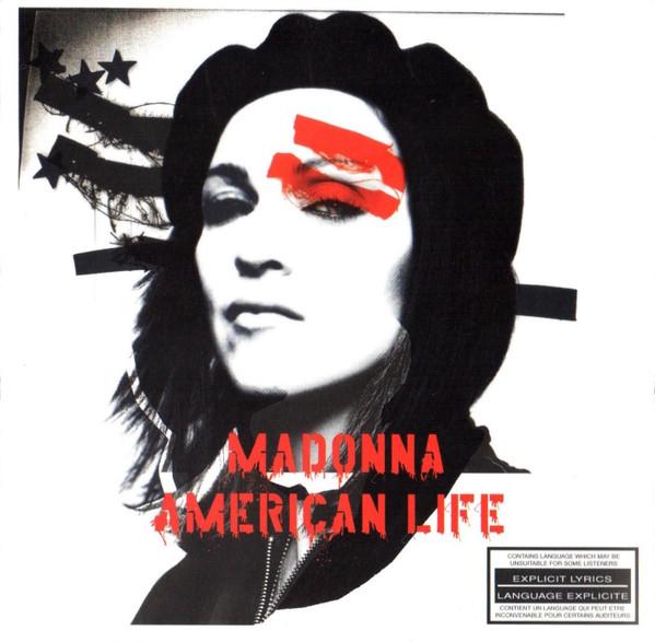 CD MADONNA American Life CDW48439 Warner Bros 2003 Канада Танцевальная Электроника Б/У