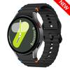 20 мм ремешок для часов для Samsung Galaxy Watch 7/5/6 44 мм 40 мм силиконовый браслет Galaxy Watch 4 classic/5 pro 47 мм 43 мм 46 45 мм ремешок