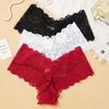 Women Sexy Lace Low Rise Thongs Hollow Out Mesh Panties Female Breathable Underwear Girls Intimates Underwear