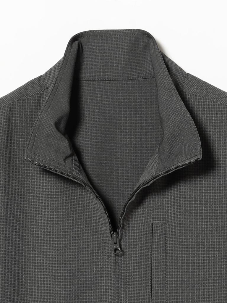 B:MING LIFE STORE by BEAMS Men's Polyester Stand-Up Blouson, Grey, XL (Product Code: 92180468639)