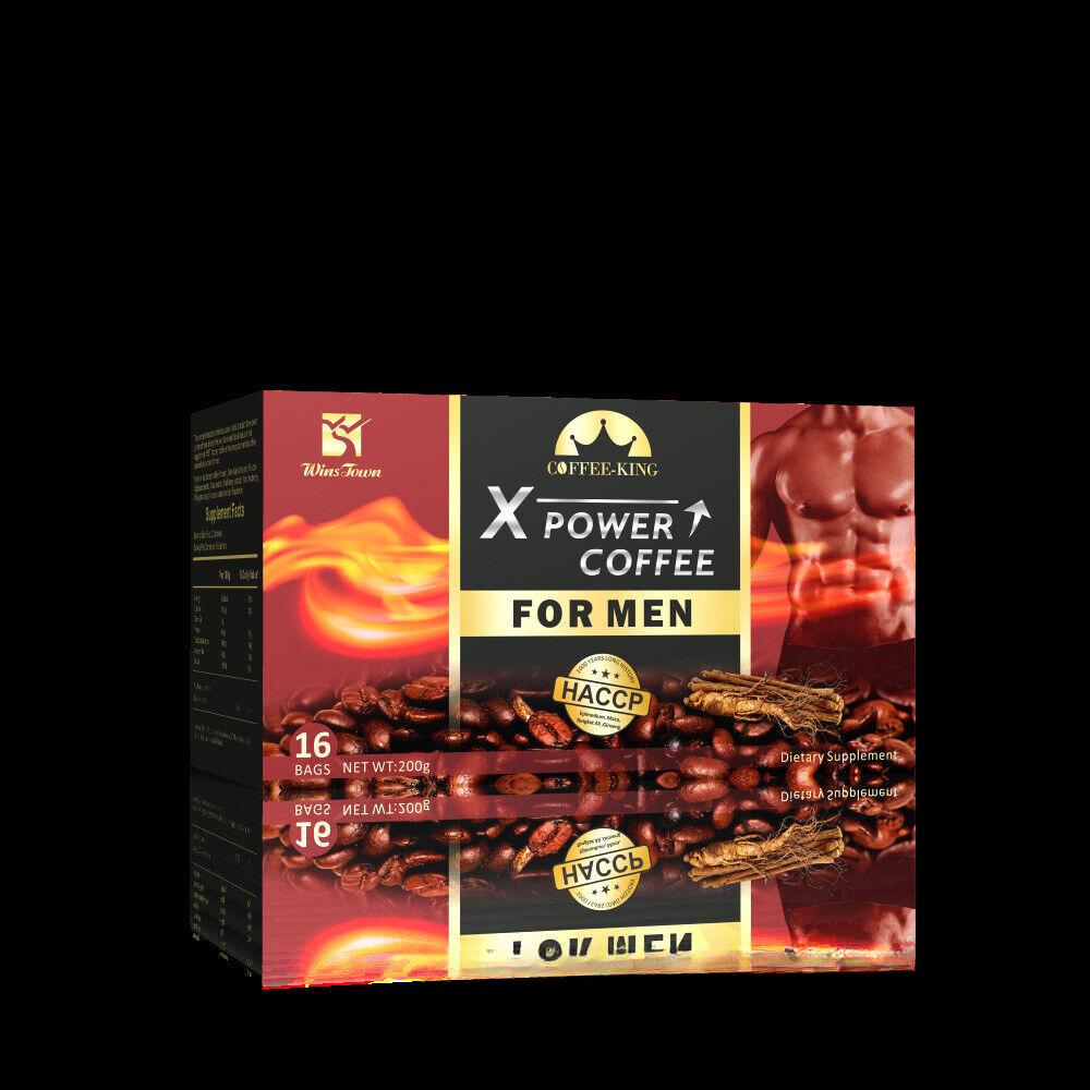 X-POWER COFFE Мужской кофе Slim зеленый кофе
