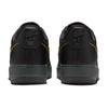 Nike Air Force 1 07 Черные университетские золотые мужские кроссовки темно-дымчато-серые FZ4617-001