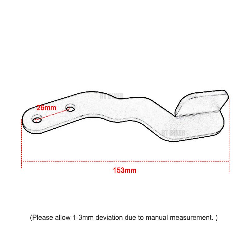 Для BMW G310GS складной рычаг переключения передач педаль переключения передач G310 GS G 310GS G 310 GS 2017 2018 мотоцикл