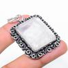 Rainbow Moonstone Handmade 925 Sterling Silver Jewelry Pendant 2.17" C9i85