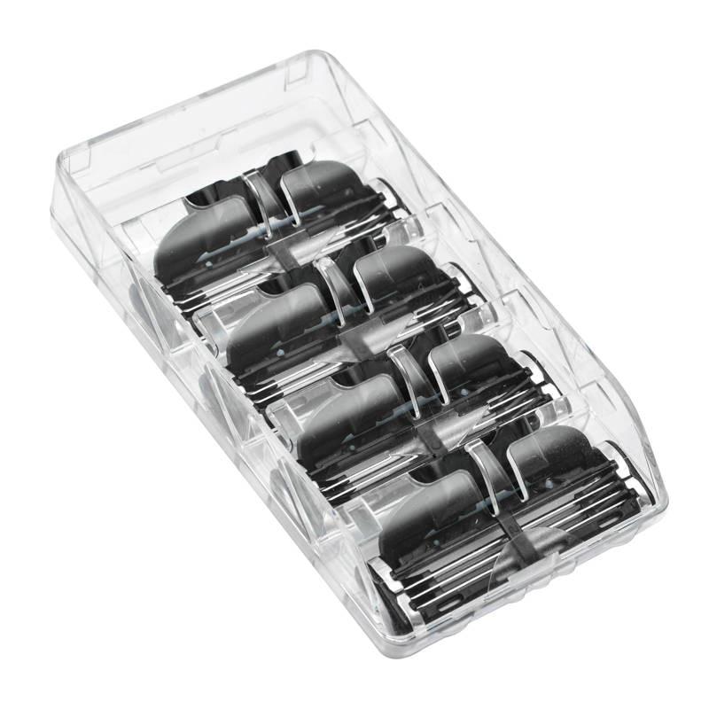 4pcs/lot High Quality Razor Blades Compatible for Gillettee Mache 3 Machine Shaving Razor Blade