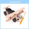 Wooden Diy Gliding Airplane Model For Kids Science Experiment Stem Education