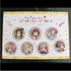 THE IDOLM@STER CINDERELLA GIRLS 2ndLIVE PARTY M@GIC!! Idolmaster Cinderella Girls [Cinderella 2ndLIVE] Can Badge Set of 7 Passion
