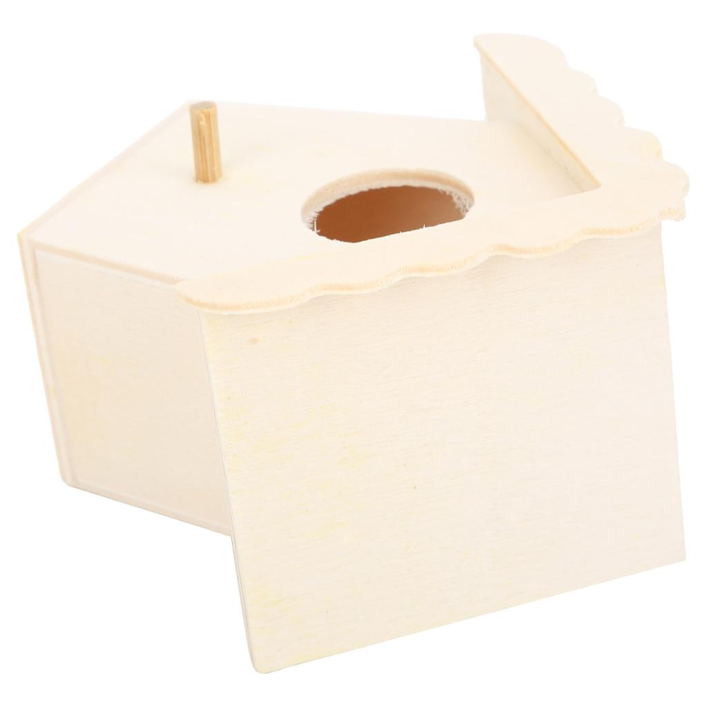 Деревянный скворечник DIY Композитная доска Деревянная клетка для птиц ручной работы для детей Творческие занятия Кружево