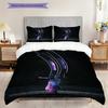 Rainbow Karambit Knife Unique Versatile Threepiece Set 1 Duvet Cover 2 Pillowcase Without Core Soft And Comfortable Bedding Set