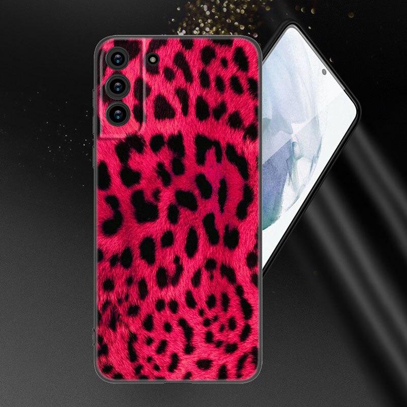 Модный чехол для телефона с тигровым леопардовым принтом и пантерой для Samsung Galaxy S22 Pro S21 S20 Ultra FE S10 Lite 5G S10E S9 S8 Plus
