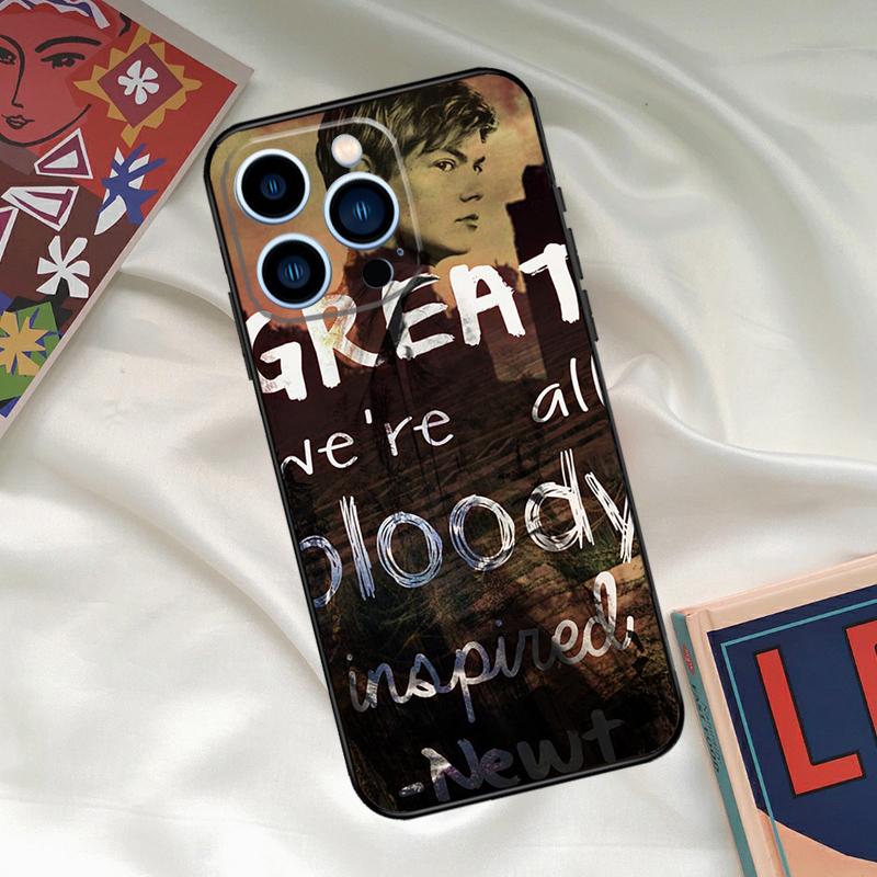 Чехол для телефона The Maze Runner Ньюта Для iPhone 15 14 12 11 13 16 17 Pro Max 15 16 Plus 13 Mini 16e 17 Air Funda Cover