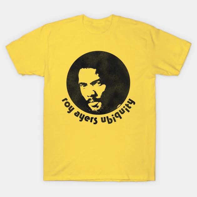 NEW Collection Roy Ayers Roy Ayers Yellow All Size Shirt OM630 Unisex T-Shirt Graphic Tee