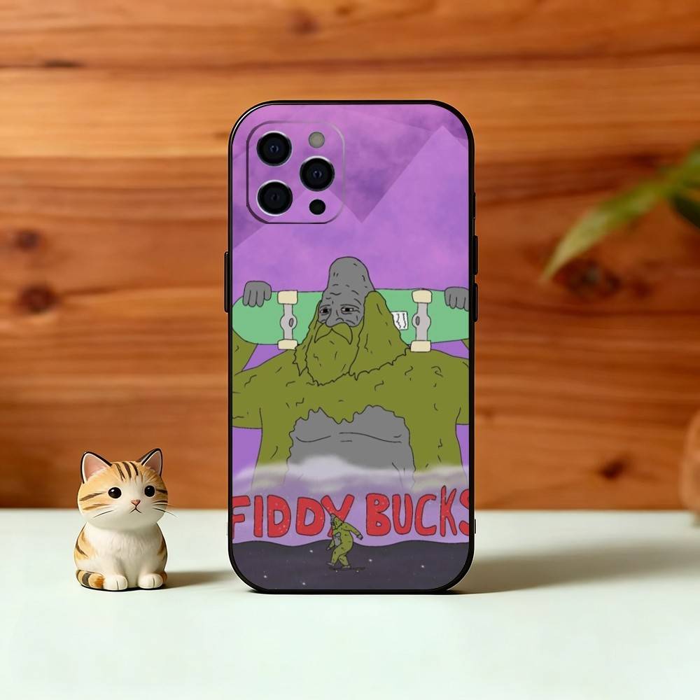 Kooky T-The Big L-Lez Show Принт Чехол для Телефона для iPhone 17,16,15,14,13,12,11 Plus,Pro Max,XS,Мягкий Силиконовый Черный Чехол