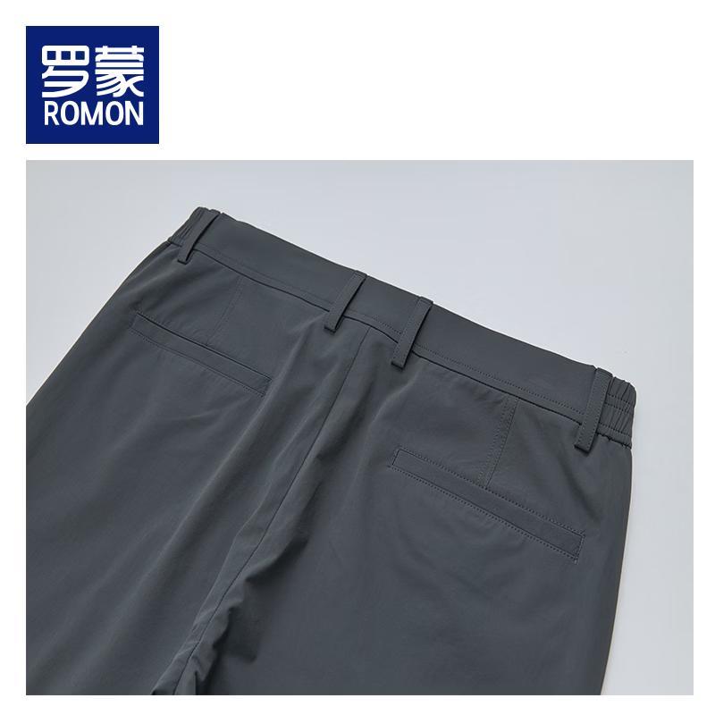 ROMON Мужские брюки прямого кроя в стиле business casual