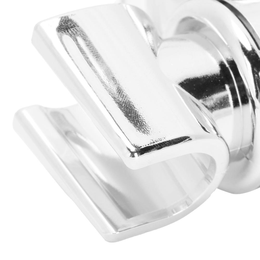 2 Pack Electroplated Shower Head Bracket with Suction Cup Sprayer Holder Shower Head Holder Hotel