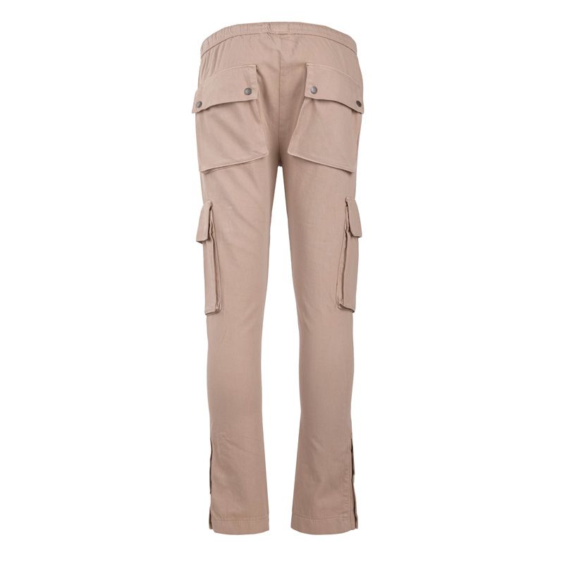 Мужские однотонные брюки-карго из 100% хлопка для бега BILL TORNADE