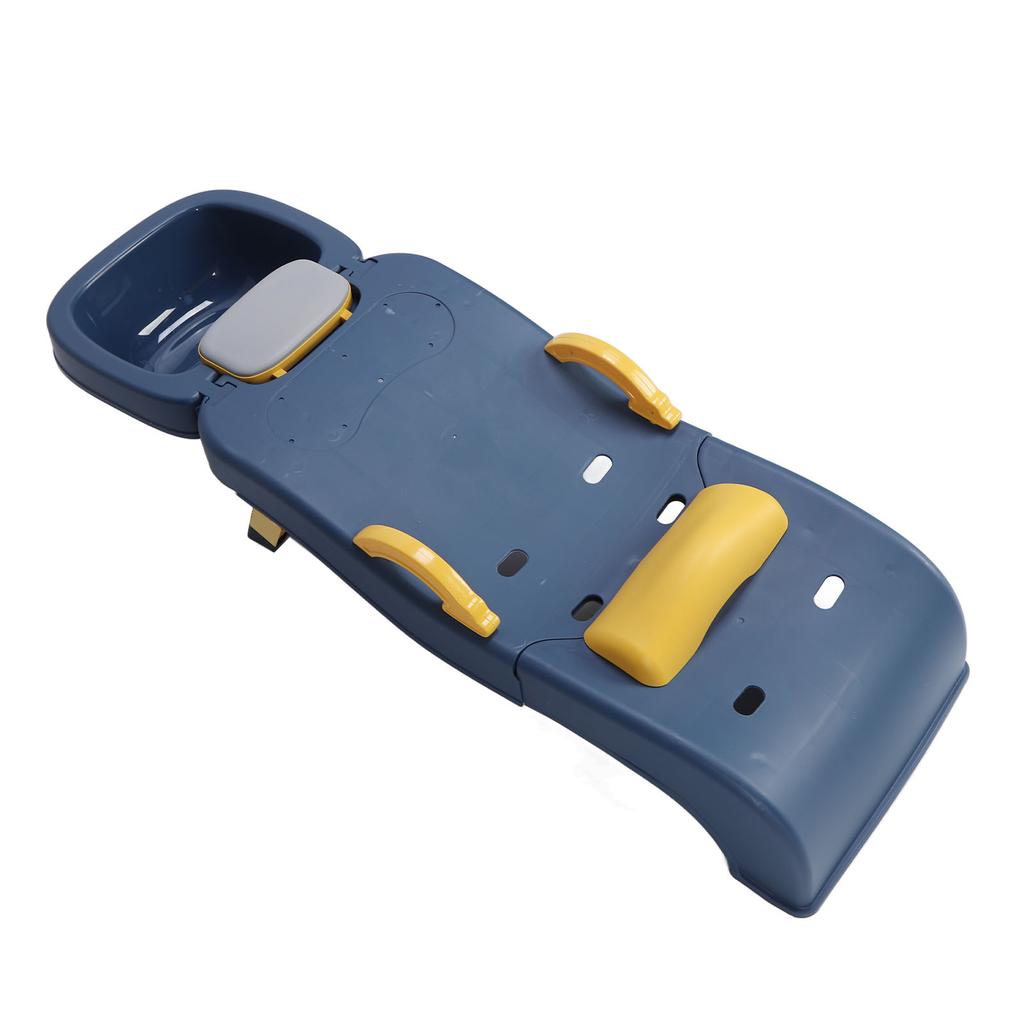 Kids Shampoo Chair Foldable Prevent Slip Toddler Hair Washing Chair with Shampoo Basin for 0 to 10 Years Old Child