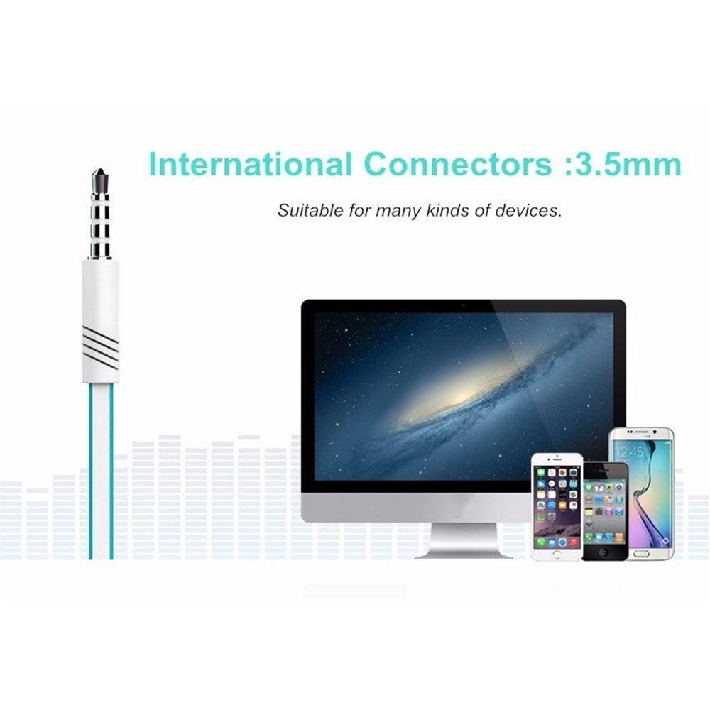 Outdoor Sport 1.1mm Earbuds Mic Stereo Headphone Headset Langsdom JM16 Earphone
