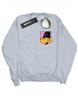 Mens Daffy Duck Face Faux Pocket Sweatshirt
