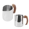 600ml Capacity Stainless Steel Frothing Cup Dripless Spout Milk Frothing Pitcher  Cappuccino Making