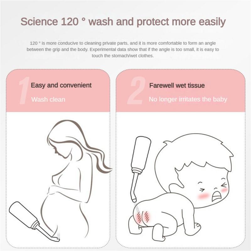 500ml Portable Bidet Spray Handheld Travel Bidet For Pregnant Women Cleansing Water Washer Bottle