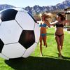 Party Supply 80/100/150cm Giant Football Beach Ball Inflatable Soccer Beach Toys Volleyball Toys