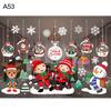 Puntos Home Christmas Decoration Wall Window Glass Xmas Stickers Decal Patch Decor