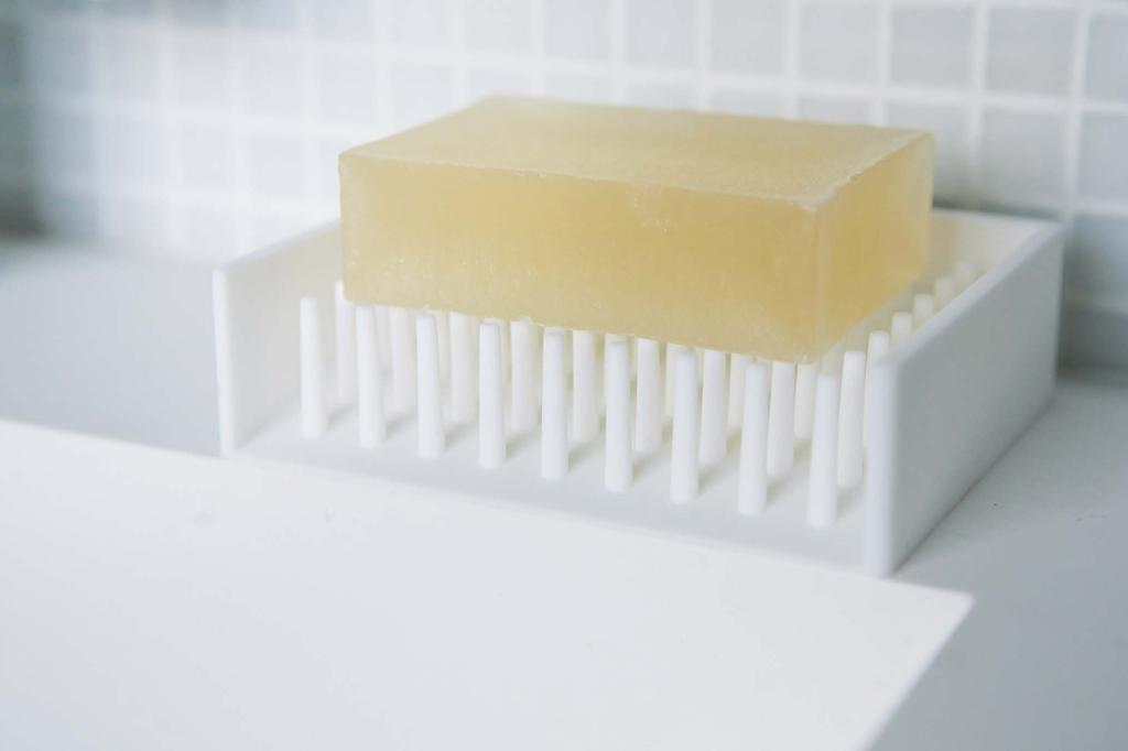 Yamazaki Jitsugyo Drainer Мыльница Mist White 2991
