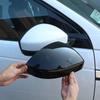 Для Jaguar F-Pace 2016 2017 2018 АБС-пластик Углеродное волокно/Матовый черный Накладка на зеркало заднего вида автомобиля Наклейка-молдинг Автоаксессуары