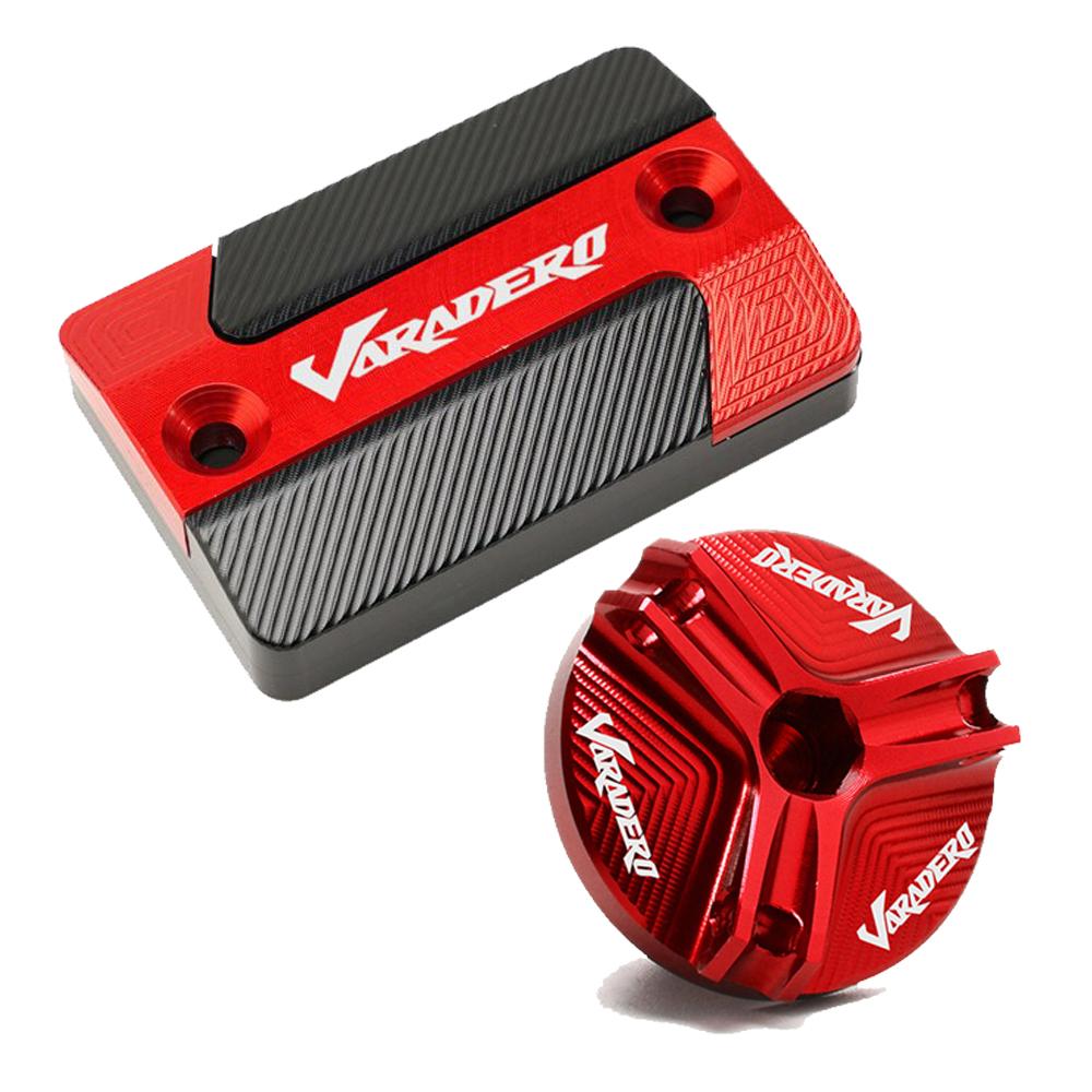 Для HONDA XL 1000 XL125 XL1000 125V Varadero аксессуары для мотоциклов алюминиевый передний бачок тормозной жидкости крышка масляного бака