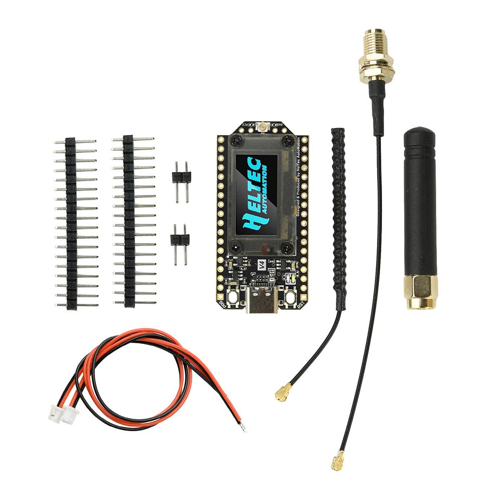 WiFi LoRa 32 V4 ESP32 Bluetooth WIFI Development Board 0.96" OLED ESP32-S3R2 Low-power IoT Development Board 863-928MHz Type C