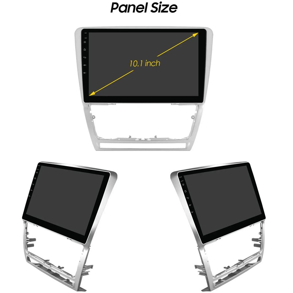 Hizpo 10.1 Carplay 4G 2Din Android 13 Автомобильное радио для Skoda Octavia 2 2008 - 2013 Мультимедийный видеоплеер GPS DSP Авторадио RDS ПК Интеллектуальный экран
