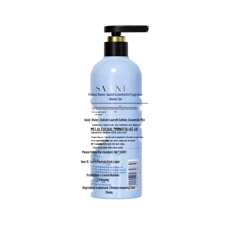 Sanniti Essential Oil Fragrance Body Wash