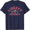 Официально лицензированная футболка Liberty Flames Masters Navy