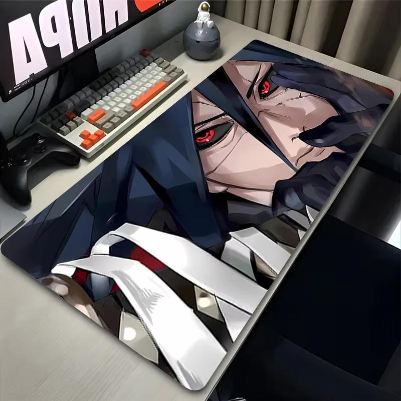 Mouse Pad XXL Large Rubber Mousepads Game Play Mats Notebook Computer Pad Table Mat PC Carpet NNARUTOS Uchiha Madara Mousepad