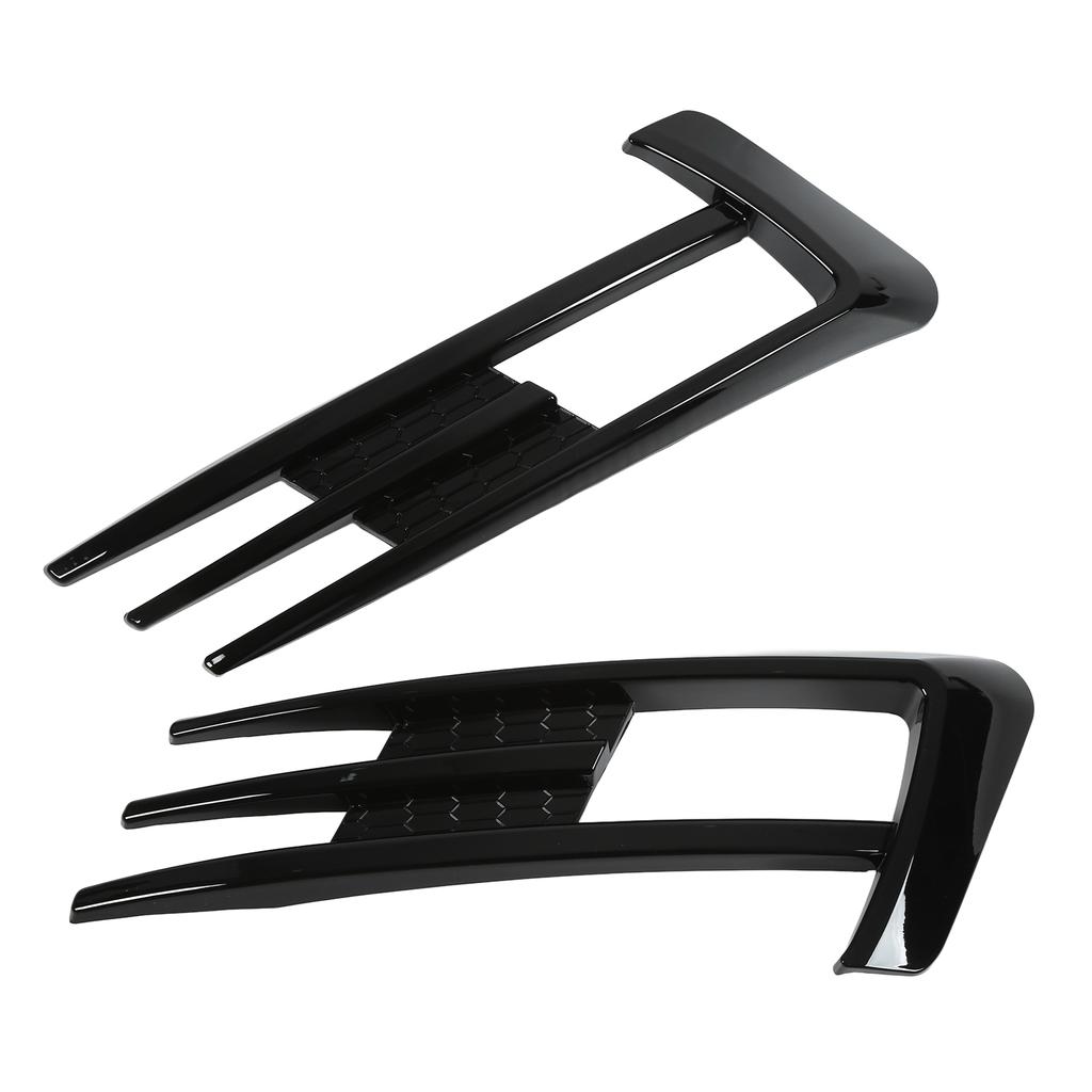 Глянцевая черная накладка на ресницы фар противотуманного света, замена для MK7 2014-2017