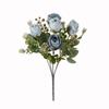 1/3pc Artificial Flowers Silk Roses Wedding Bridal Bouquet Home vase Christmas Outdoor garden bonsai diy Gift box festival Decor