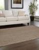 Rug Runner 100% Natural Jute Braided Handmade Carpet Modern Rustic Look Area Rug