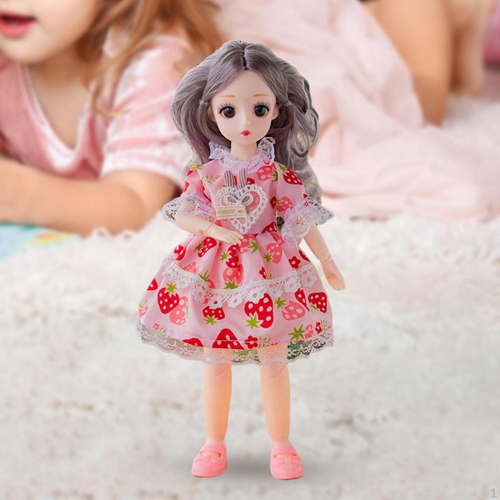 Куклы BJD 1/6, 12-дюймовая кукла, шарнирная кукла, игрушка-подарок для ребенка-феи с полным комплектом одежды и париком