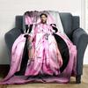 Leo Messi's Iconic Jersey Blanket Warmthful Decor Suitable for Bed Picnics Seaside Four Seasons Universal Stylish Decor Birthday Christmas Gift Blanke