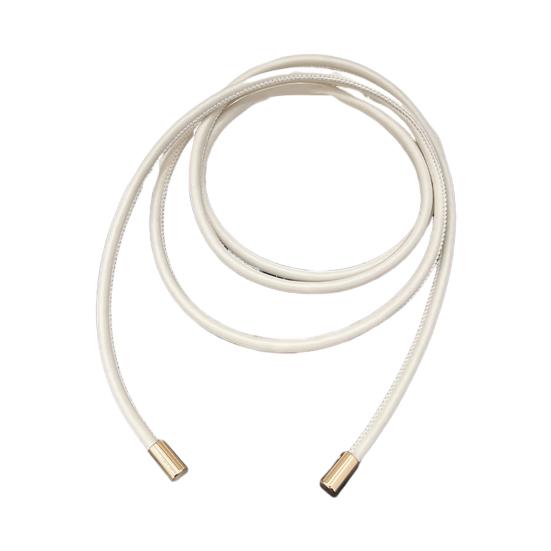 Женский тонкий ремень, круглый пояс из искусственной кожи, на шнуровке, эластичная куртка, свитер, декоративный пояс на талии, аксессуары для экипировки