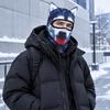 Animal Face Mask 3D Ears Balaclava, Cat Dog Snow Leopard for Costume Party Accessory Halloween, Cosplay Full Cover Outdoor Cycling Skiing