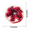 Simulation Fruit Translucent Bookmark Refractive Color Fruit Bookmark Acrylic Bookmark  Note Marker