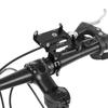 Road Bicycle Mountain Bike Mobile Phone Holder with 360 Degree Rotation Black