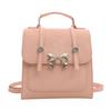 Double shoulder women's bag new niche design shoulder bag beautiful casual small butterfly portable messenger small square bag