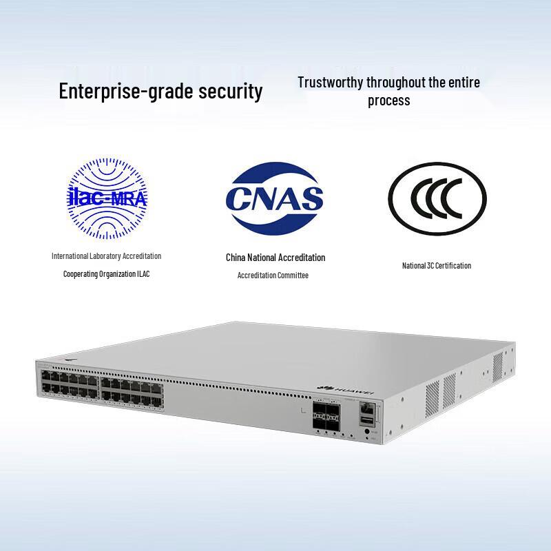 Huawei Kunling S310-24PN4X 24-Port 2.5G Layer 3 Managed PoE Switch